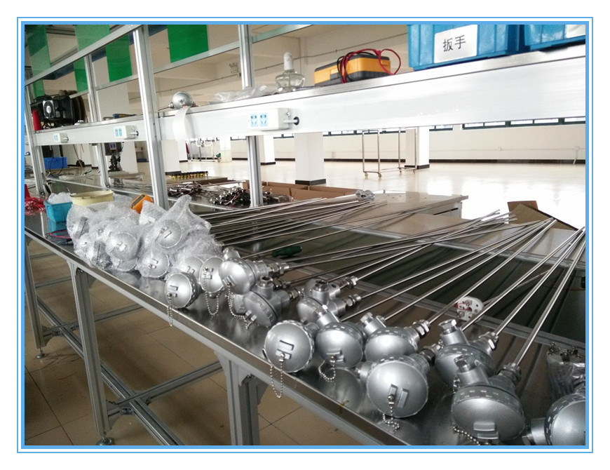 熱電阻、pt100熱電阻、鎧裝熱電阻、裝配式熱電阻生產(chǎn)車(chē)間